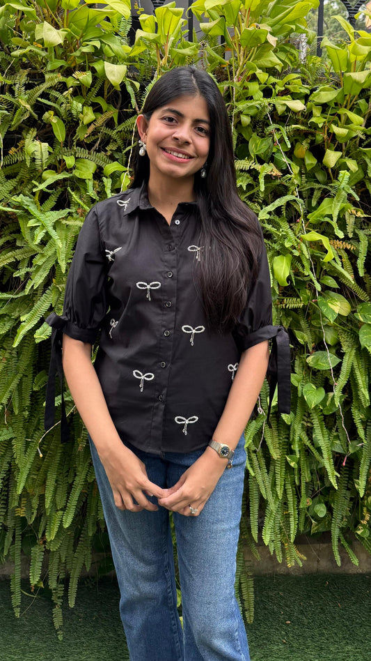 Black Bows Shirt