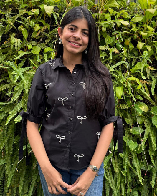 Black Bows Shirt