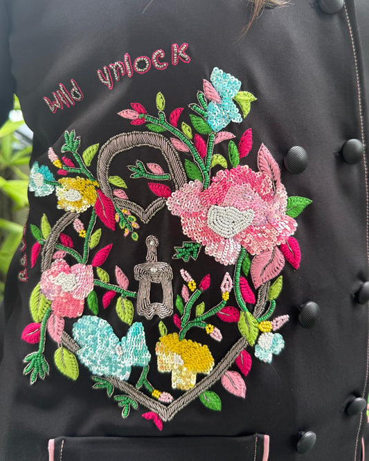 Black Lock And Key Dress