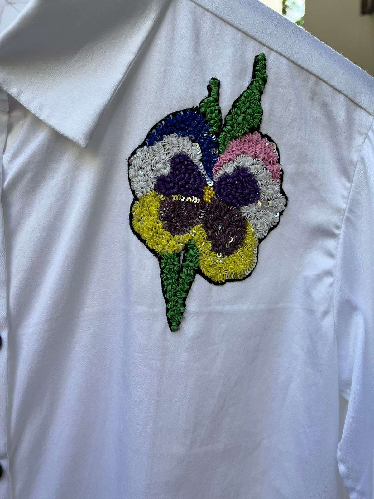 White Frill Shirt