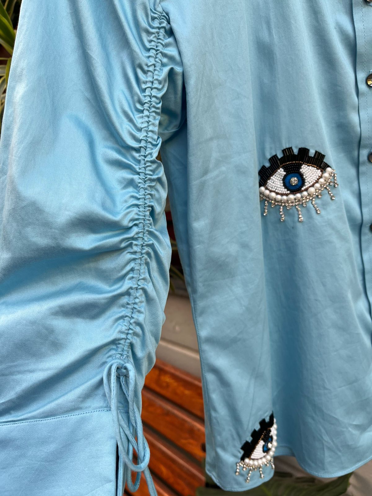Blue Evil Eye Shirt
