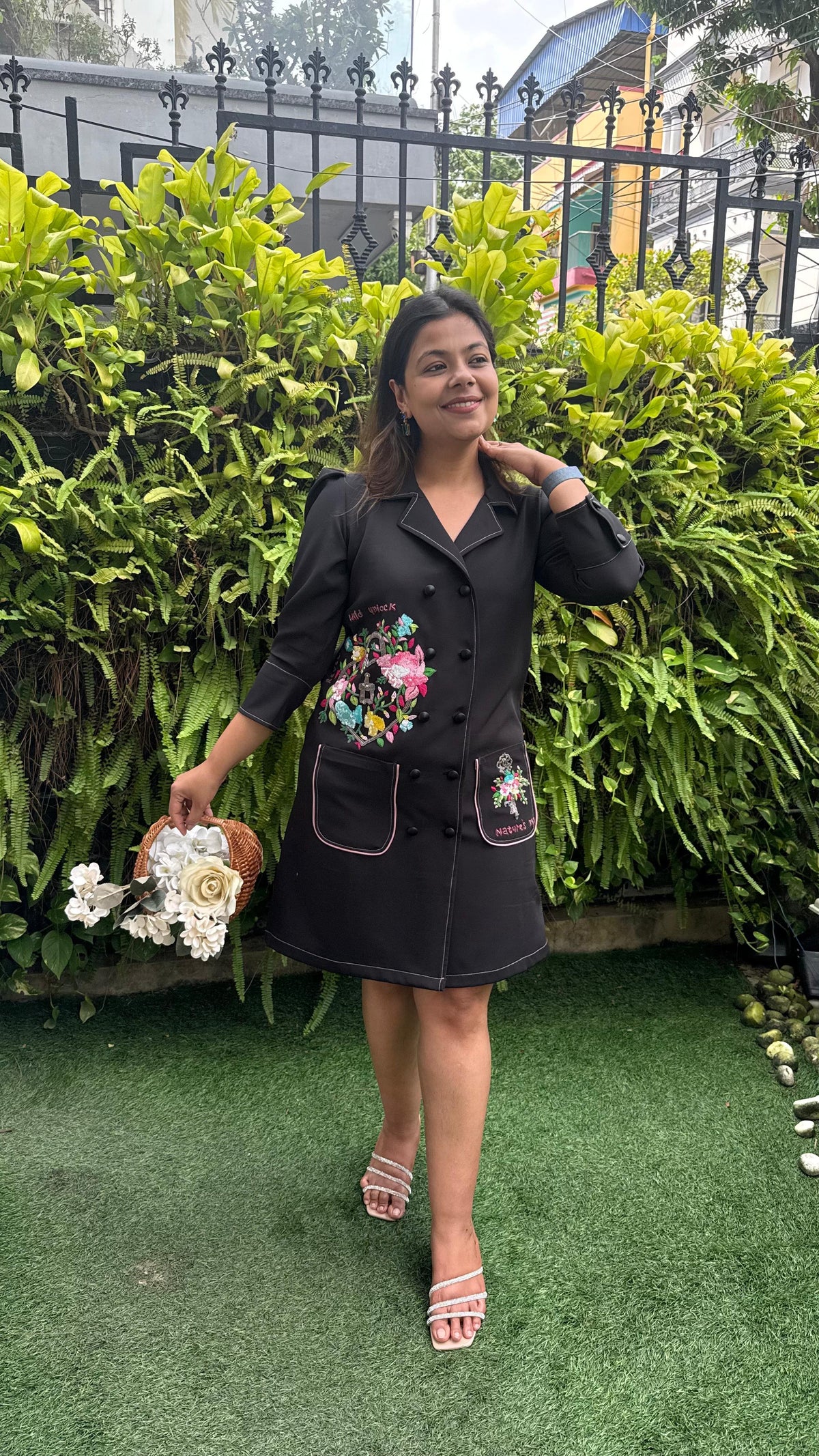 Black Lock And Key Dress