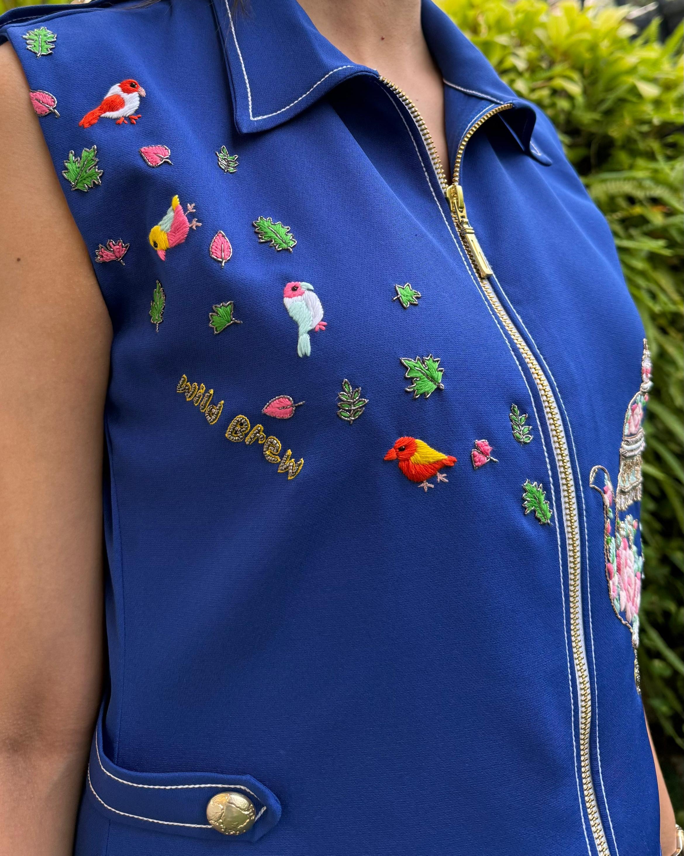 Blue Teapot Dress