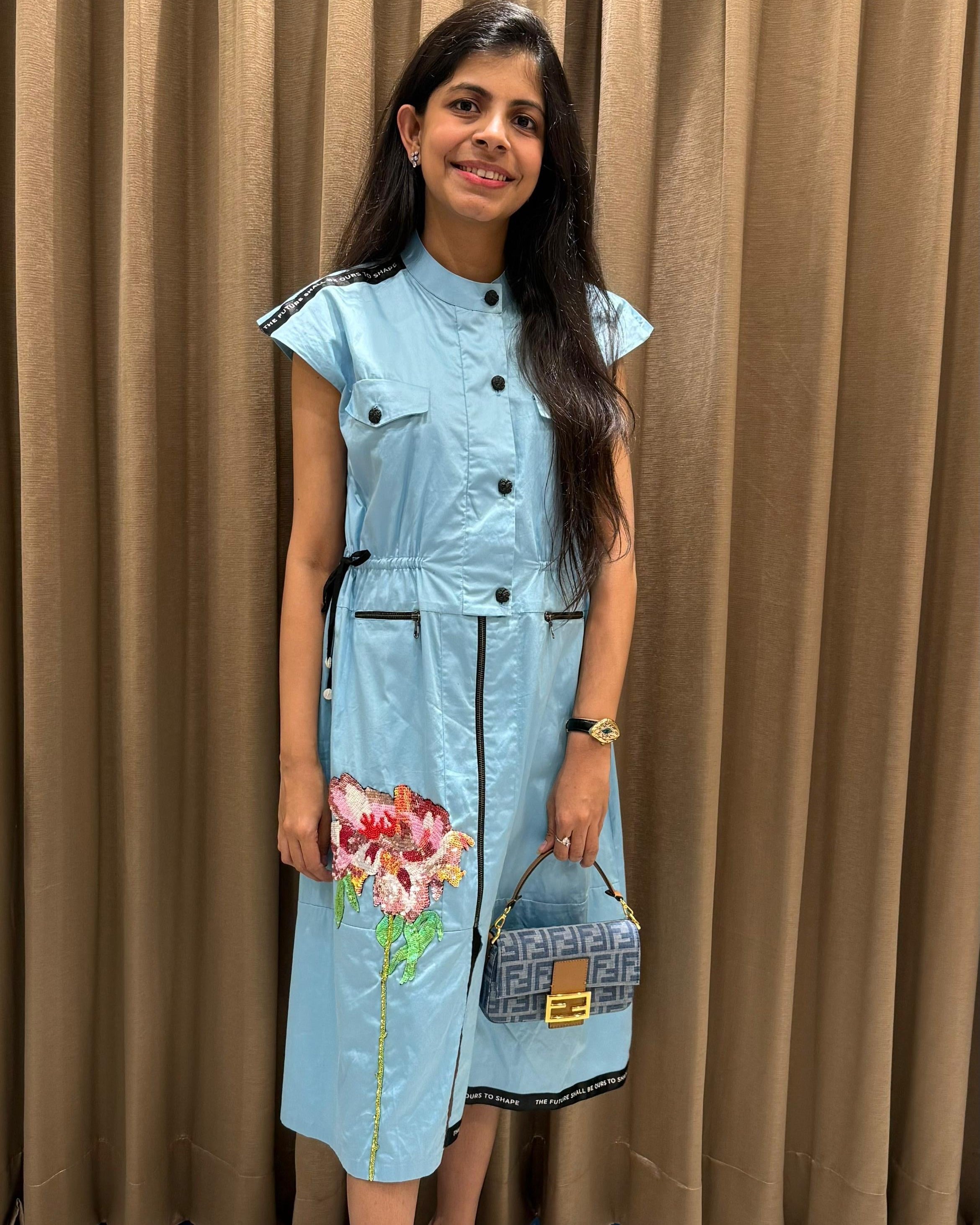 Blue Future Dress