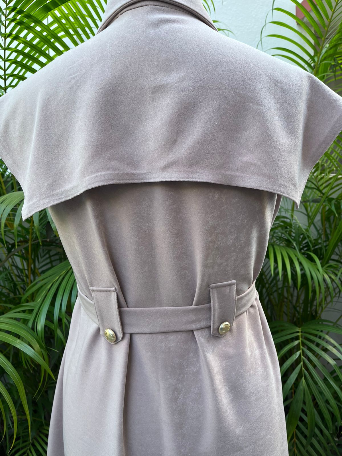 Gold Flap Dress